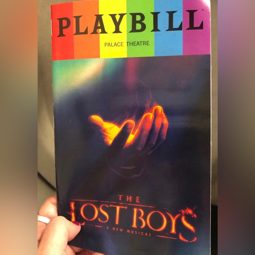 The Lost Boys broadway musical pride cover 2026